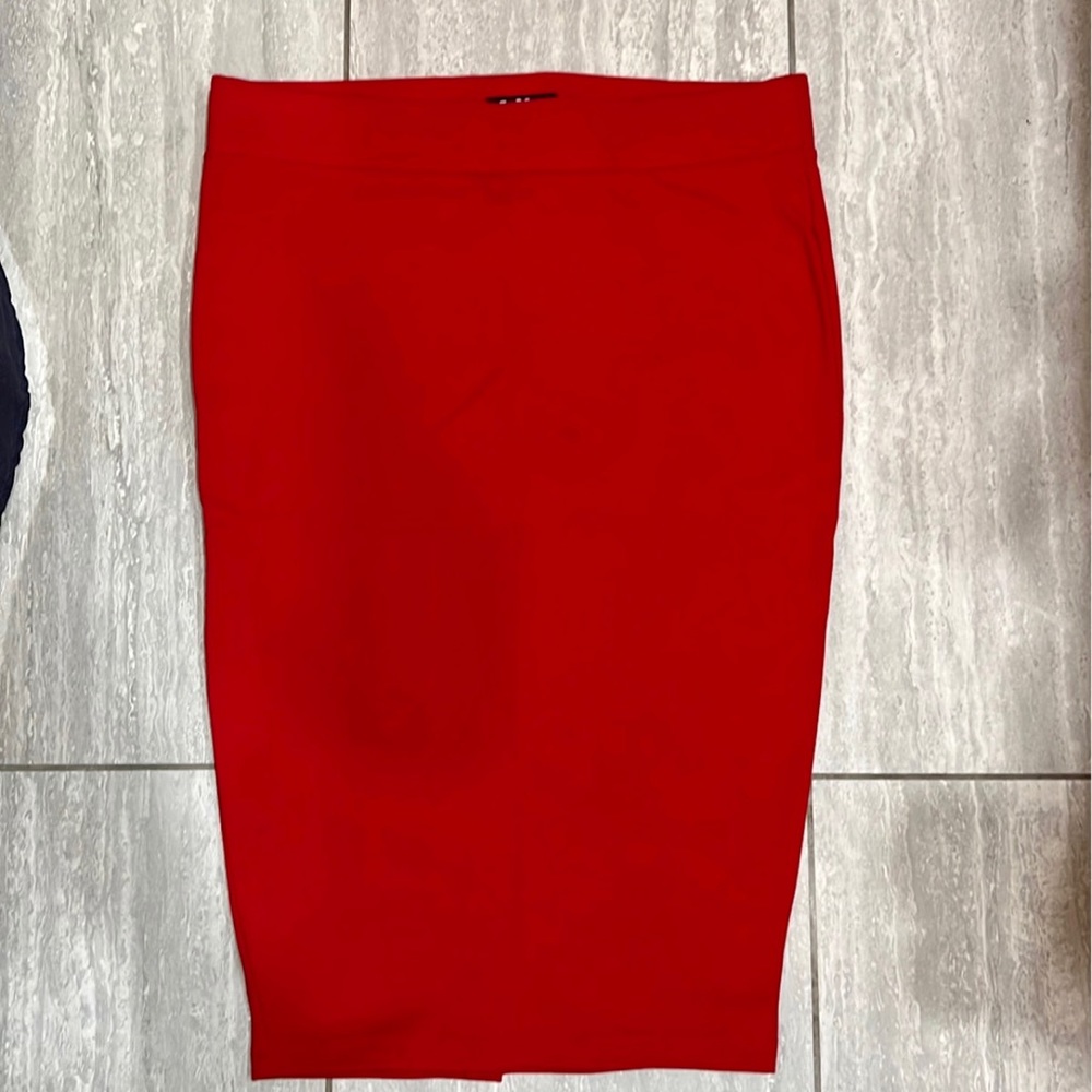 Red Pencil Skirt